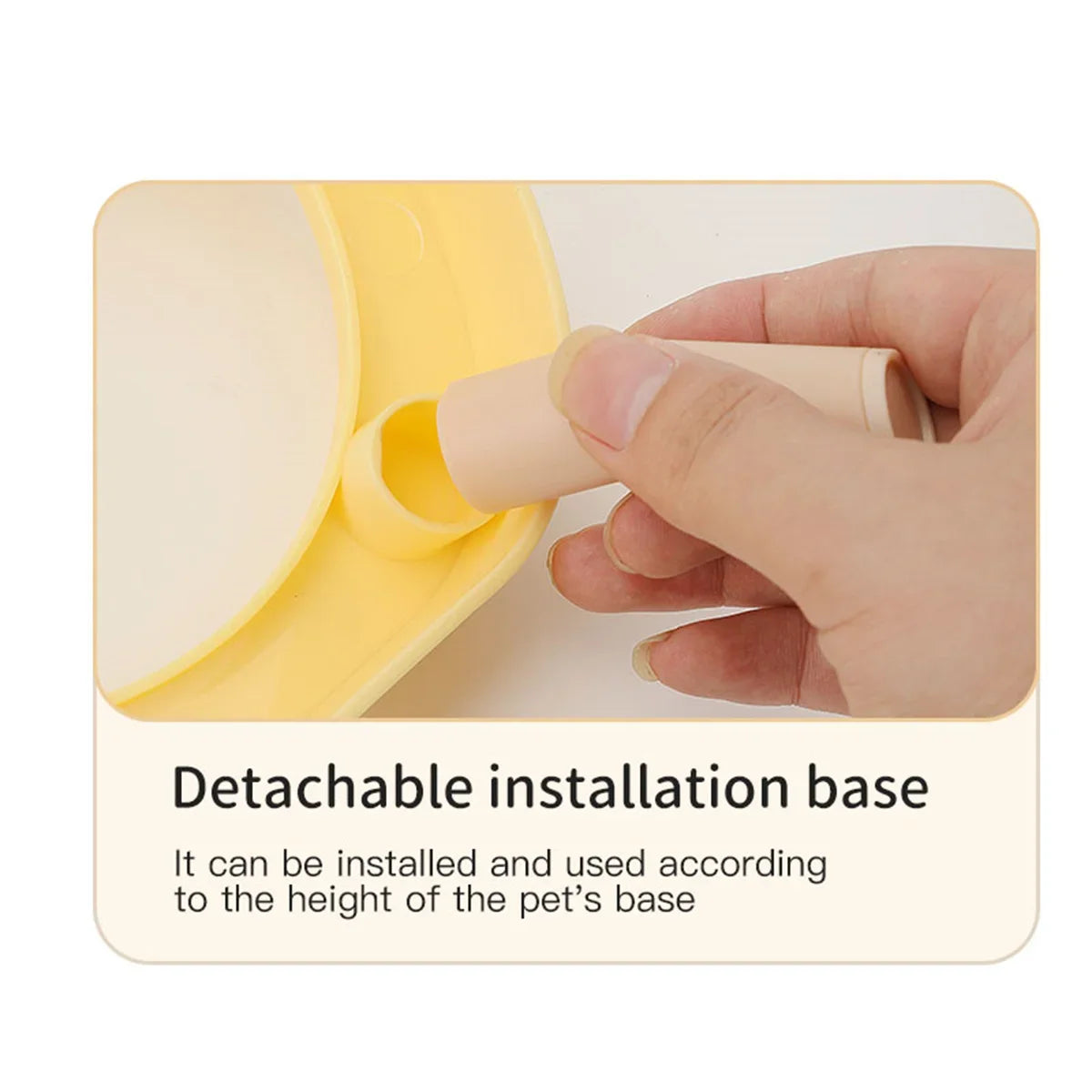 Anti-splash, Anti-knock  Dog Bowl  Stainless Steel Double Bowl