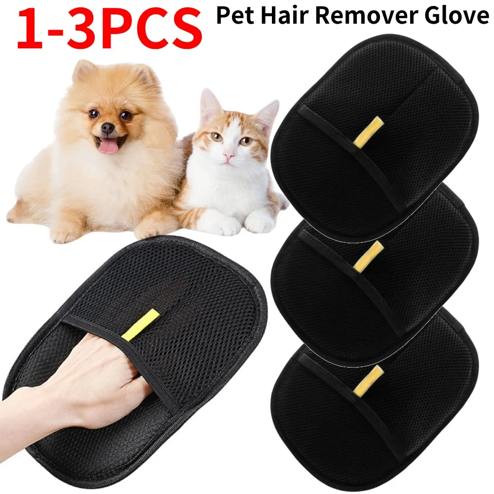 Grooming Gloves Deshedding Brush for Dog