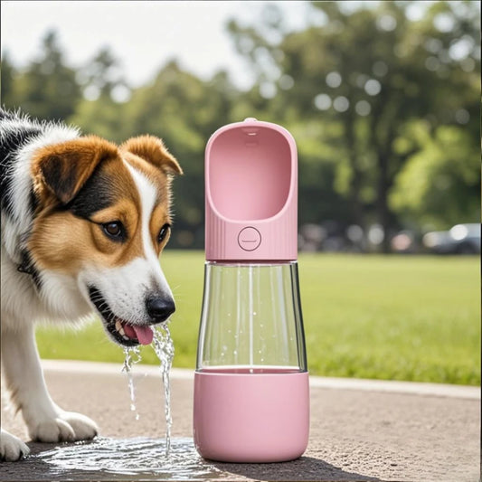 Portable Foldable Leak-Proof Dog Bowl for Travel, Hiking & Camping