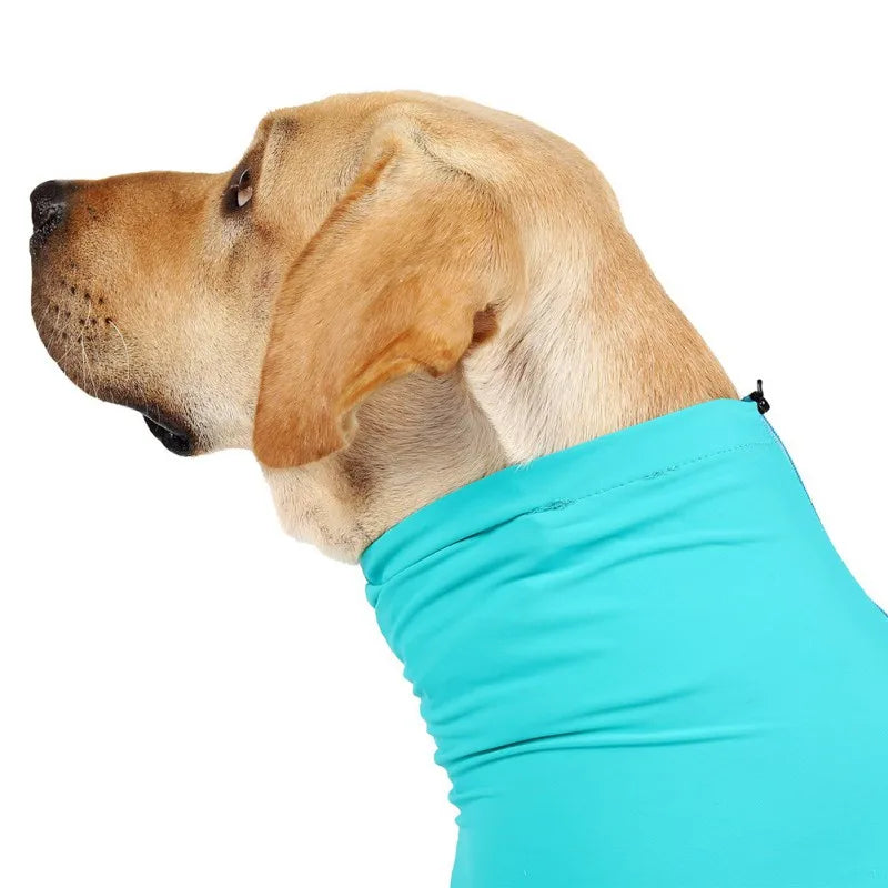 Dog Long-Sleeved One-piece 4-Legged Pajamas, Post-Surgery Recovery, Anxiety Relief