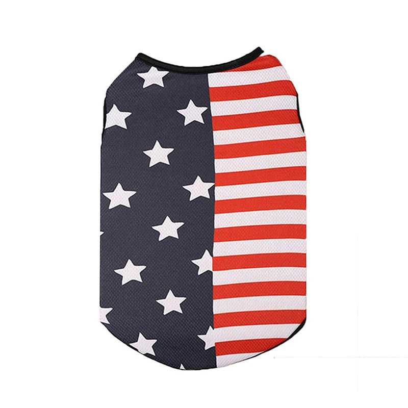 Adjustable Patriotic Dog Bow Tie Pet Neckerchief