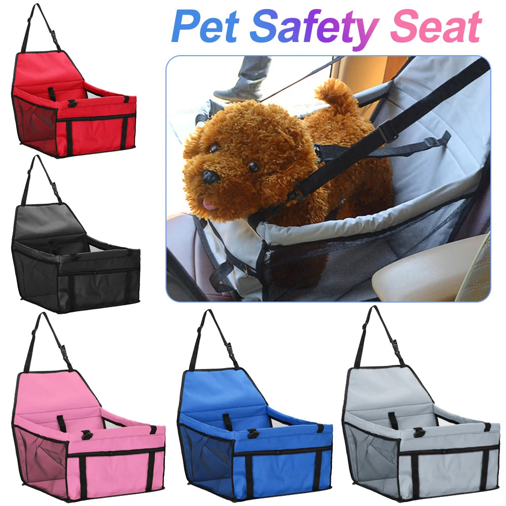 Safe Dog Waterproof Car Seat Folding Carrier