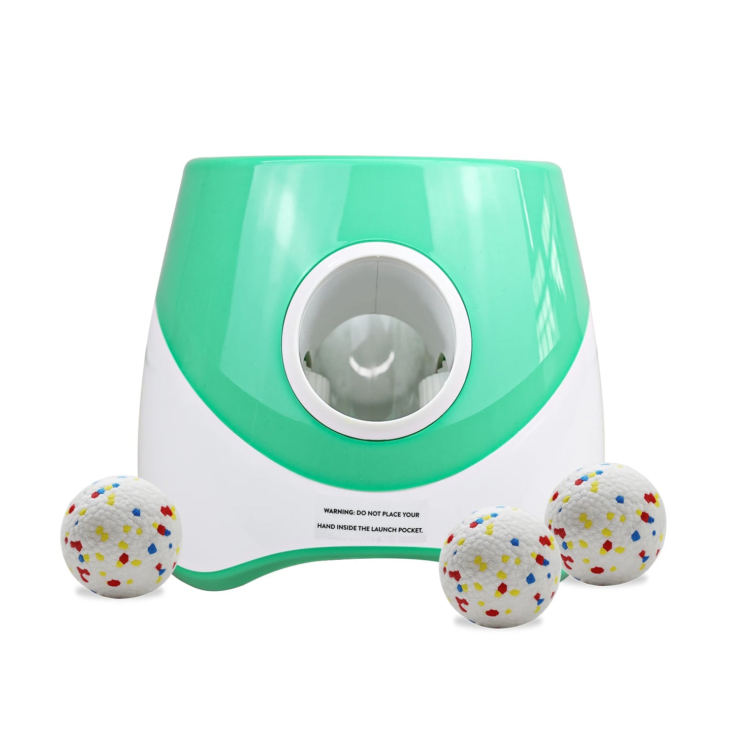 Fun Interactive Dog Launcher, Automatic Chase Toy Tennis Throwing Rechargable Catapult USB Charging