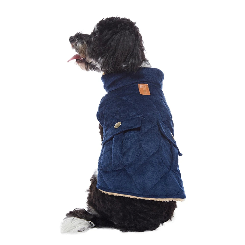 Winter Pet Coat Plush, Warm, Thicken Double Bag hermal Coat