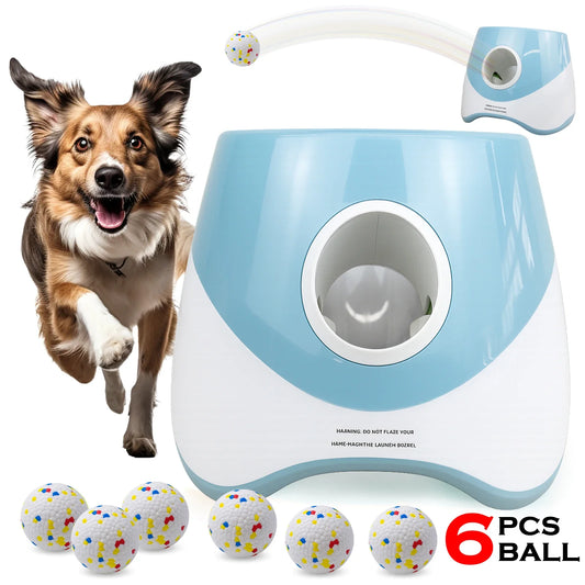 Do Interactive Catapult Throw Tennis Ball Launcher Rechargeable