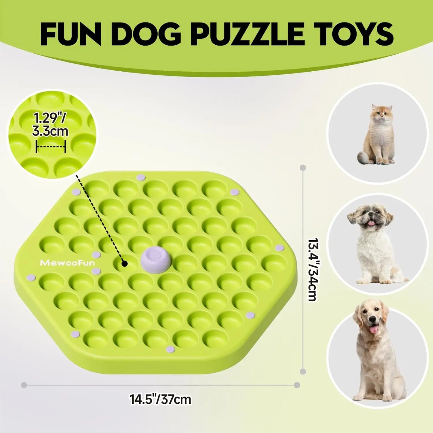 Level 4 Dog Puzzle, IQ Training, Slow Feeder Interactive Toy