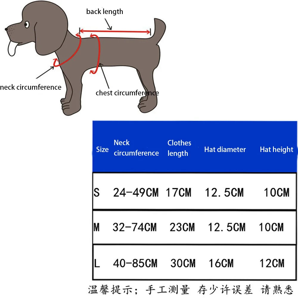 Dog Halloween Cape Bat Hat Black Soft Adjustable