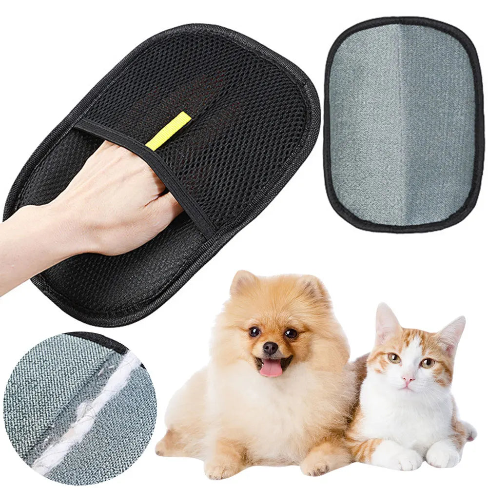 Grooming Gloves Deshedding Brush for Dog