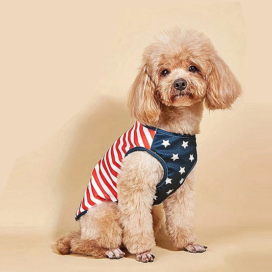 Adjustable Patriotic Dog Bow Tie Pet Neckerchief