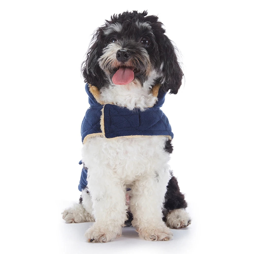 Winter Pet Coat Plush, Warm, Thicken Double Bag hermal Coat
