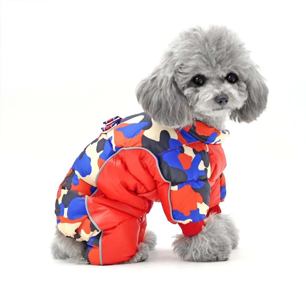 Reflective Super Warm, Winter, Padded, Waterproof Dog Jumpsuits /Coat